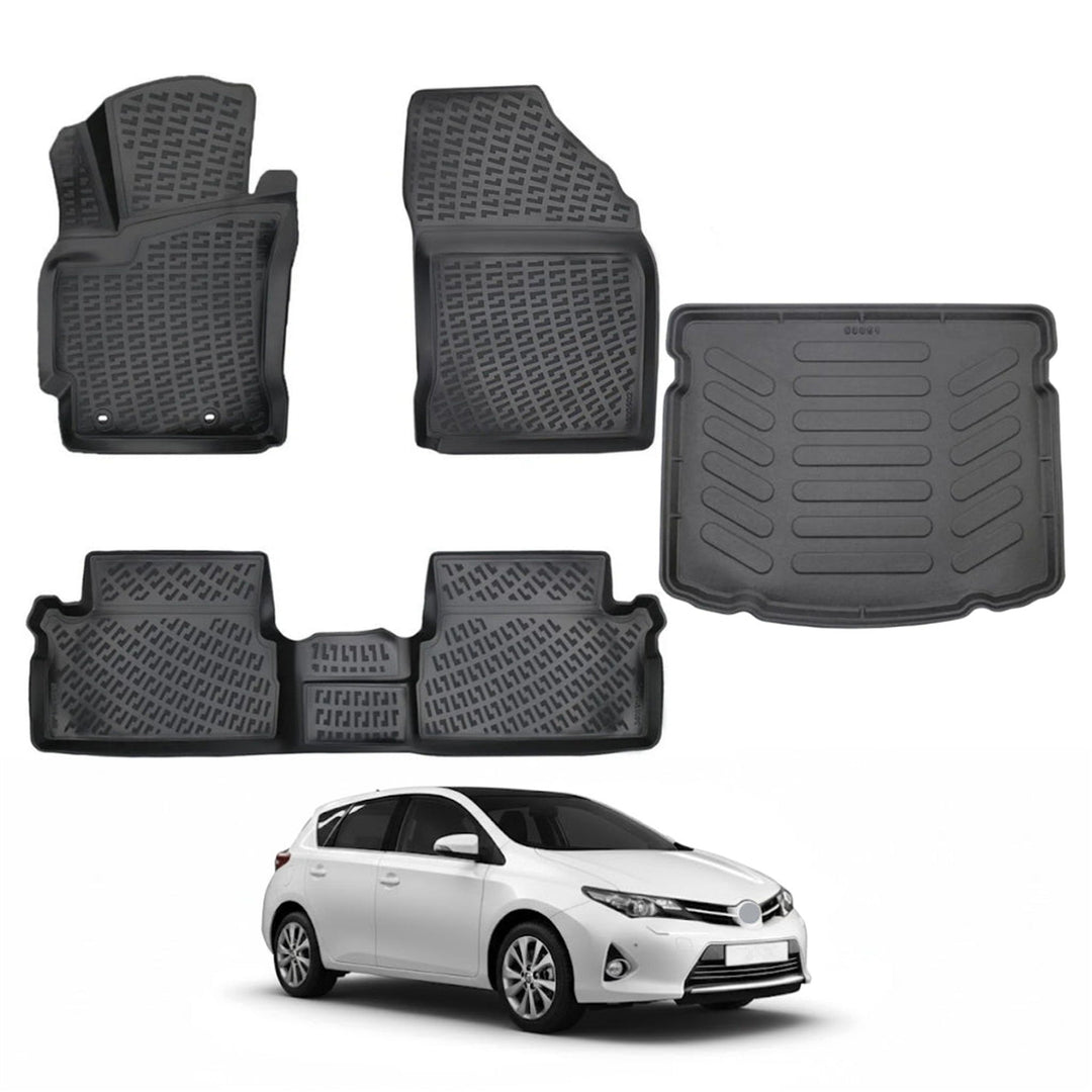 Toyota Auris 3D Paspas  ve Bagaj Havuzu | 2012 ve Sonrası, HB