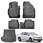 Resmi Galeri görüntüleyicisine yükleyin, Toyota Corolla 3D Paspas  ve Bagaj Havuzu | 2012-2018 Arası, SD