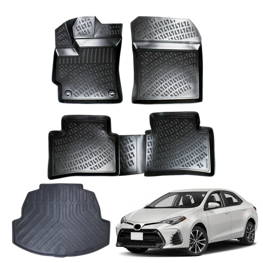 Toyota Corolla 3D Paspas (Benzin/Lpg) ve Bagaj Havuzu | 2018 ve Sonrası, SD
