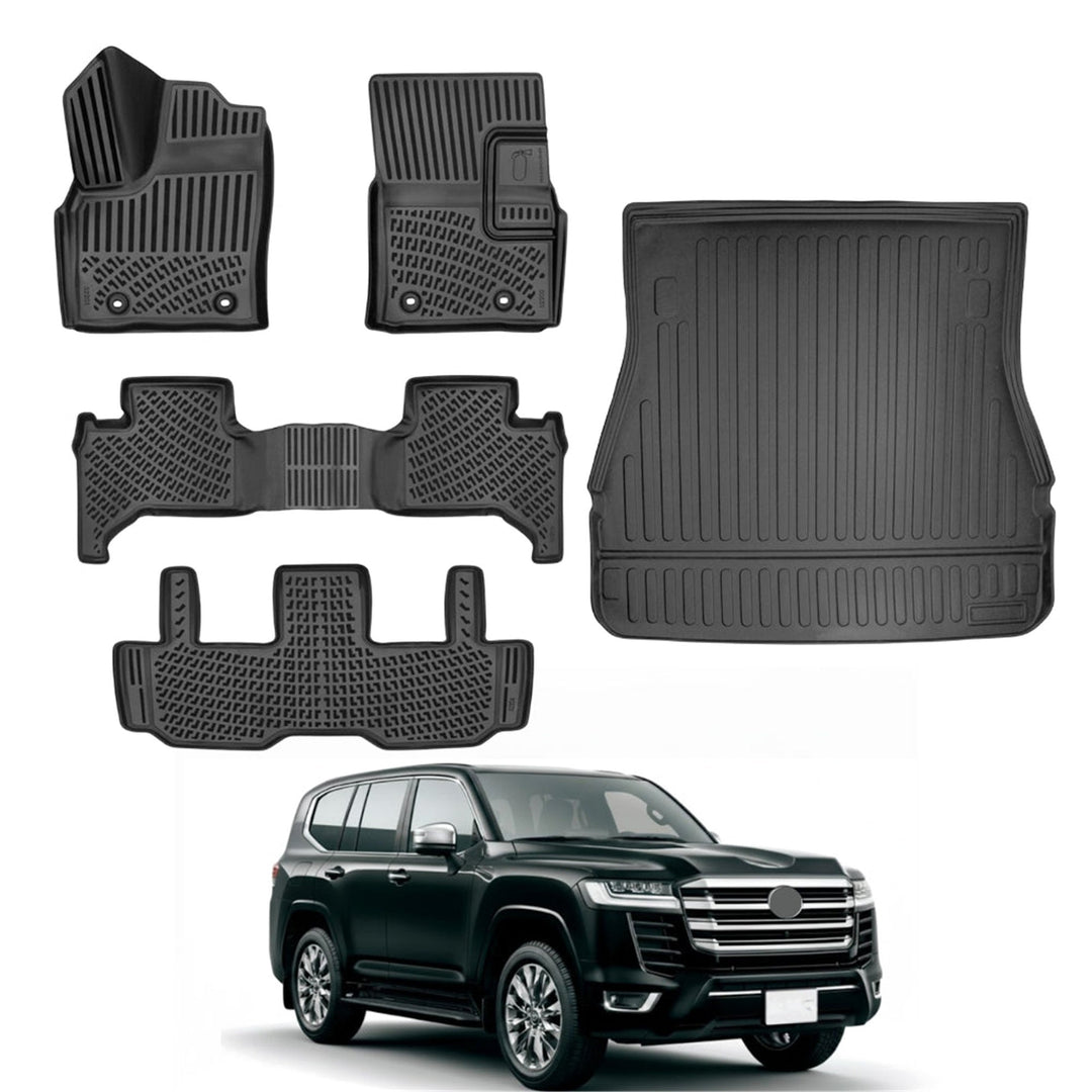 Toyota Land Cruiser J300 3D Paspas  ve Bagaj Havuzu | 2021-2024 Arası