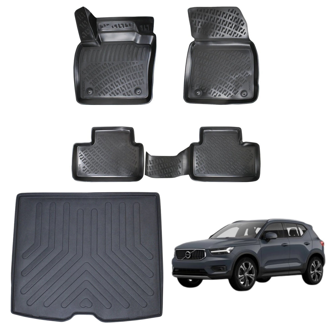 Toyota Proace City 3D Paspas (Flame/Passion X-Pack Paket) ve Bagaj Havuzu (Bölmesiz Bagaj) | 2019 ve Sonrası