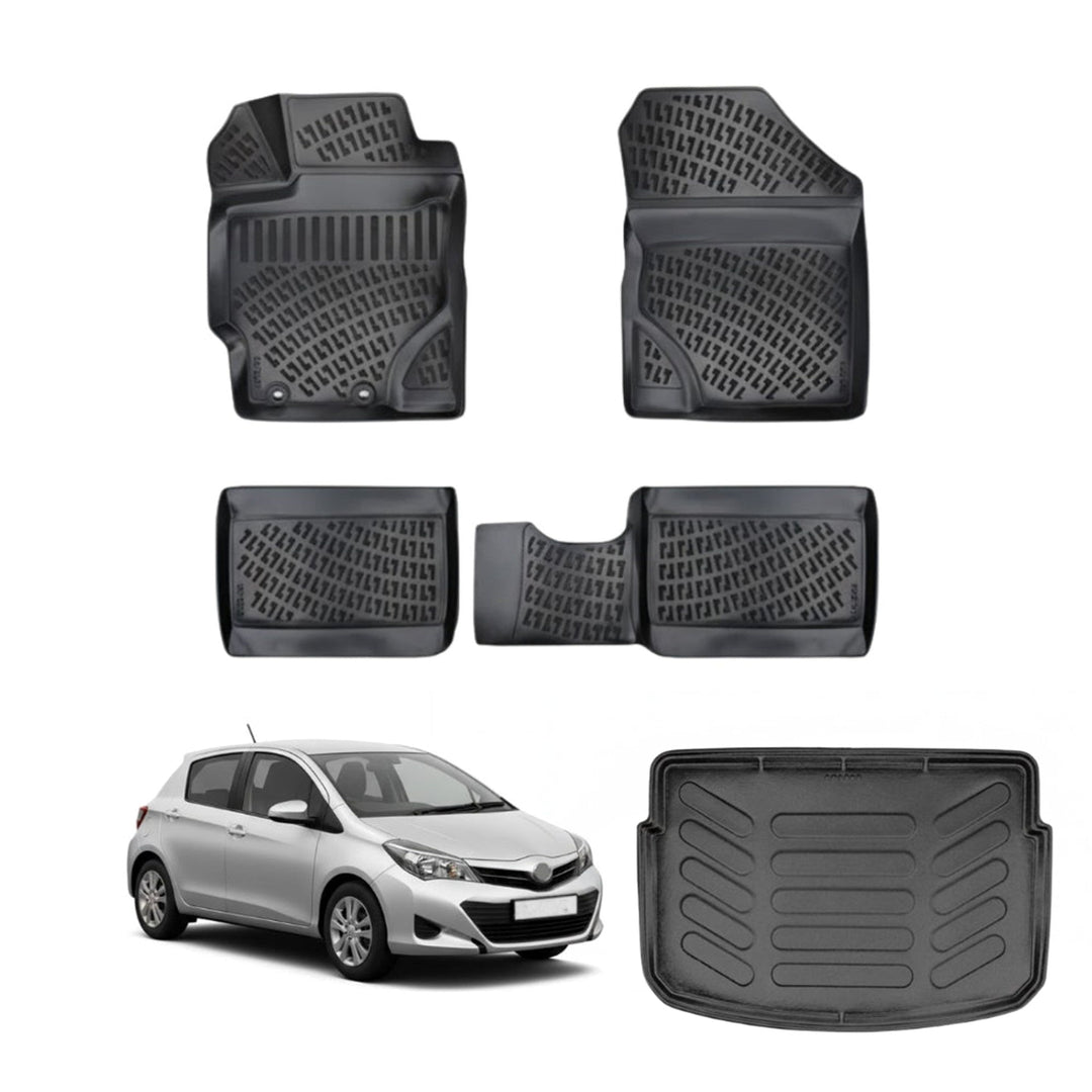 Toyota Yaris 3D Paspas  ve Bagaj Havuzu | 2013-2020 Arası, HB