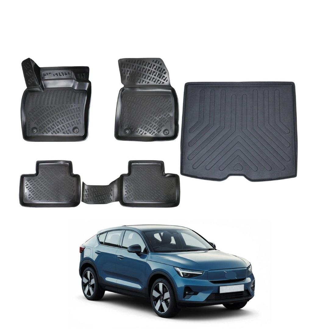 Volvo C40 Recharge 3D Paspas  ve Bagaj Havuzu | 2021 ve Sonrası
