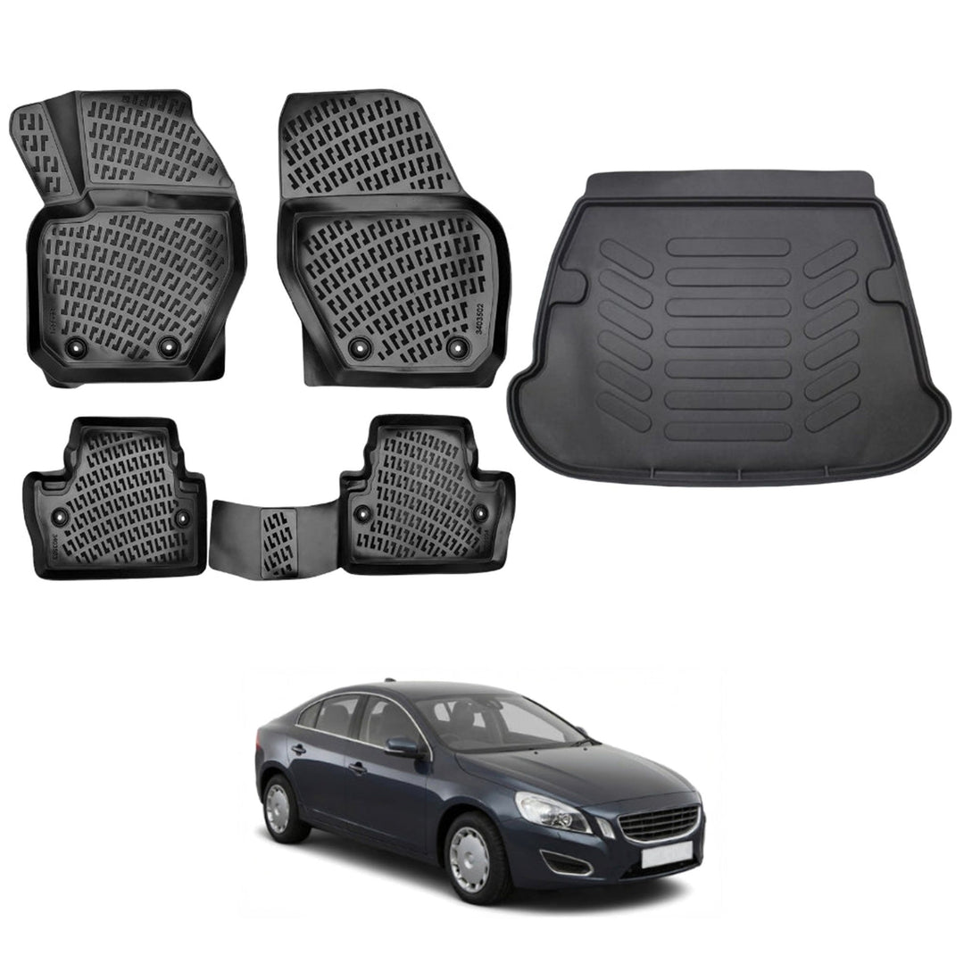 Volvo S60 3D Paspas  ve Bagaj Havuzu | 2010-2018 Arası, SD