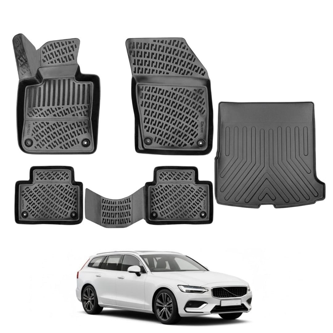 Volvo V60 3D Paspas  ve Bagaj Havuzu | 2018 ve Sonrası