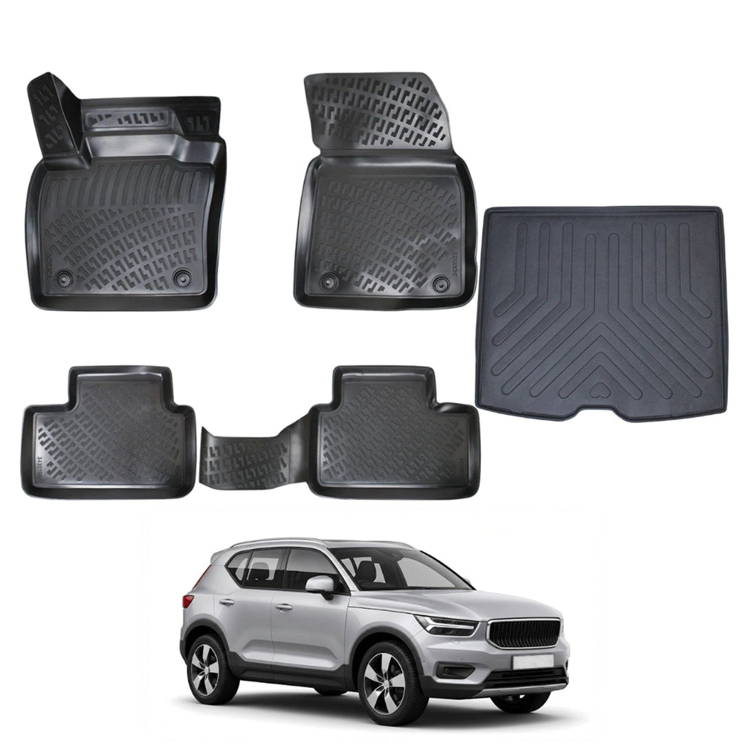 Volvo XC40 3D Paspas  ve Bagaj Havuzu (Benzinli) | 2018 ve Sonrası