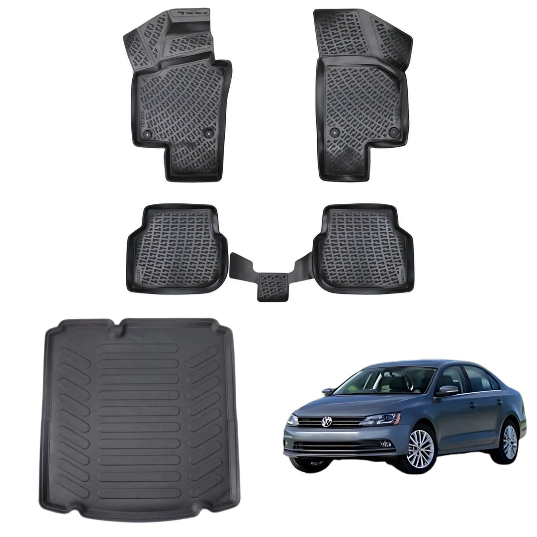 Volvo XC90 3D Paspas (Benzin/Dizel) ve Bagaj Havuzu (5 Koltuklu) | 2015 ve Sonrası