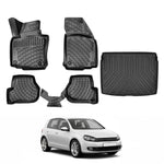 Resmi Galeri görüntüleyicisine yükleyin, VW Golf 3D Paspas  ve Bagaj Havuzu (İnce Stepneli) | 2008-2012 Arası, HB