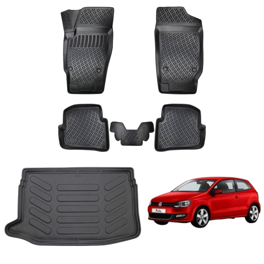 VW Golf 3D Paspas  ve Bagaj Havuzu (Alt Bagaj) | 2012-2019 Arası, HB