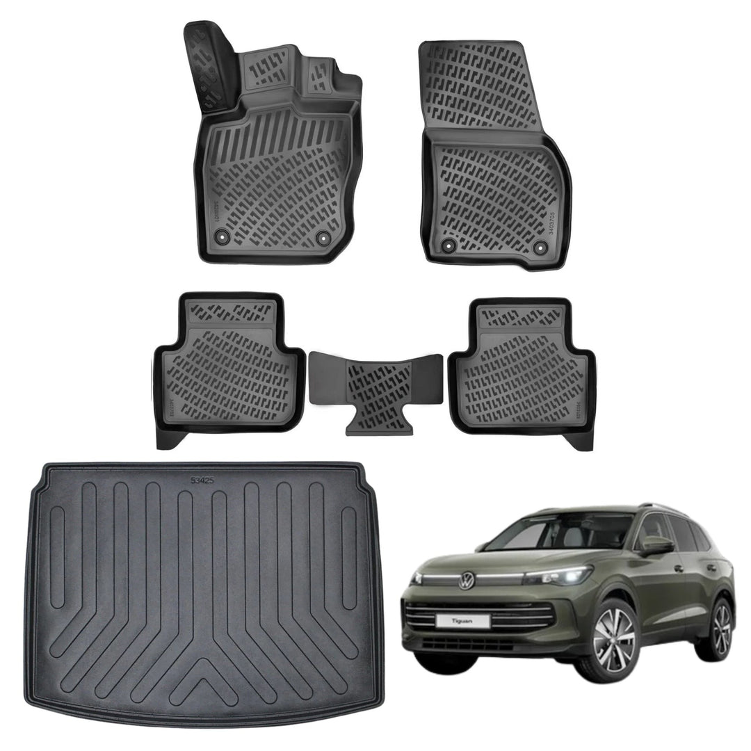 VW Passat B8 3D Paspas  ve Bagaj Havuzu (Impression Paket) | 2015-2022 Arası, SD