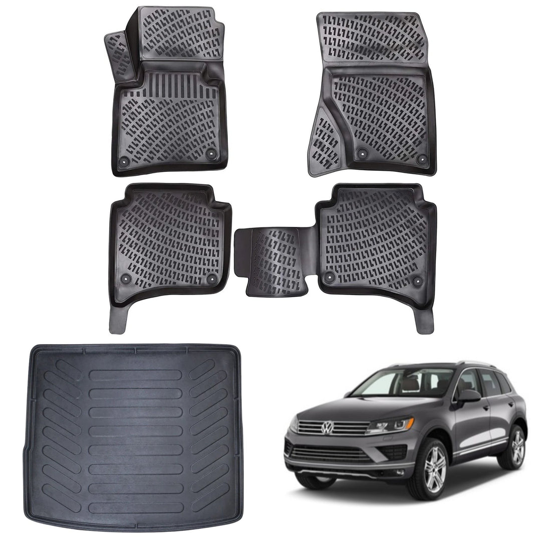 VW Polo 3D Paspas  ve Bagaj Havuzu (Üst Bagaj, Comfortline/Highline Paket) | 2017-2022 Arası, HB