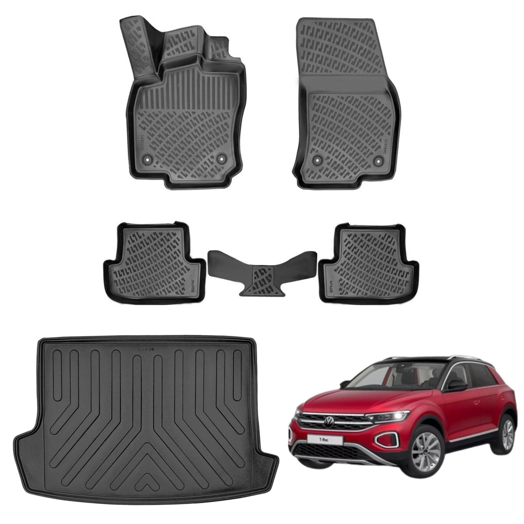 VW Polo 3D Paspas  ve Bagaj Havuzu (Üst Bagaj, Style/life Paket) | 2023 ve Sonrası, HB