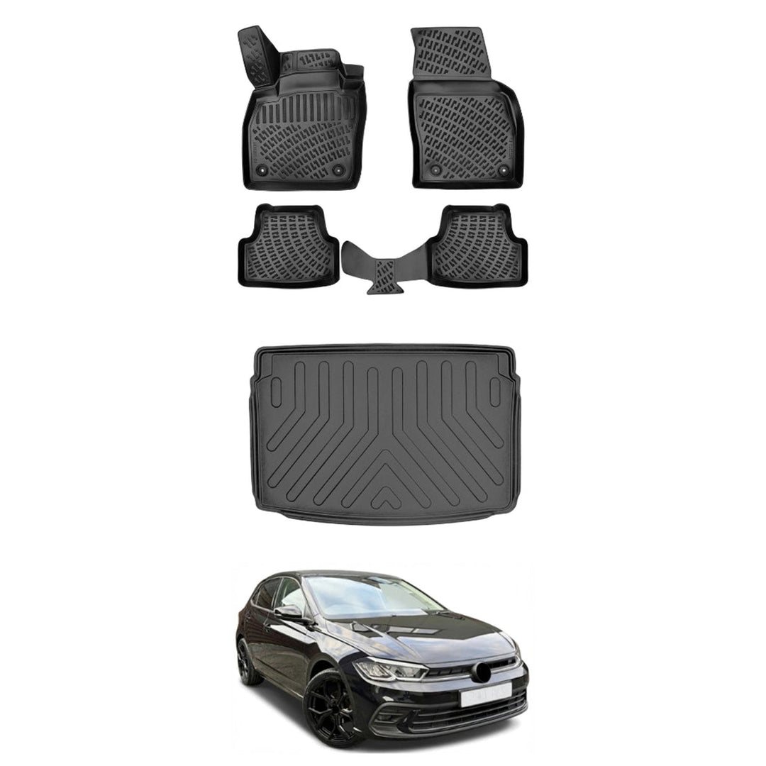 VW Polo 3D Paspas  ve Bagaj Havuzu (Üst Bagaj, Style/life Paket) | 2023 ve Sonrası, HB