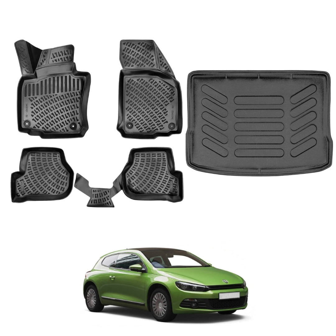 VW Scirocco 3D Paspas  ve Bagaj Havuzu | 2008-2017 Arası, HB