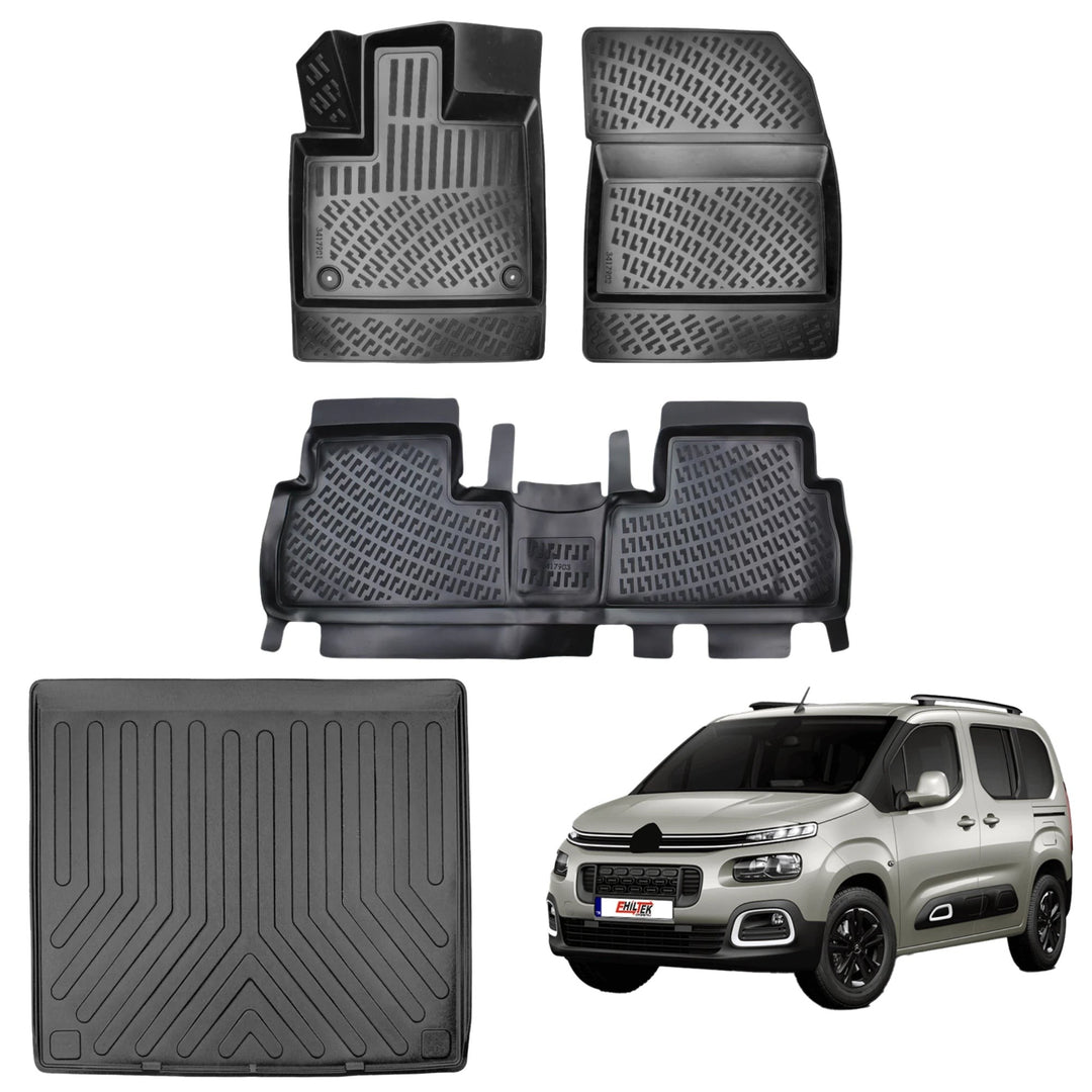 VW Taigo 3D Paspas  ve Bagaj Havuzu (Alt Bagaj) | 2020 ve Sonrası