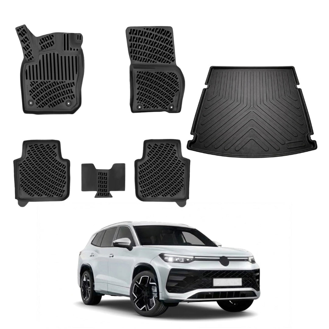 VW Tayron 3D Paspas  ve Bagaj Havuzu (Alt Bagaj) | 2024 ve Sonrası