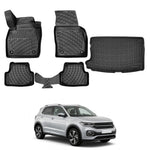 Resmi Galeri görüntüleyicisine yükleyin, VW T-Cross 3D Paspas  ve Bagaj Havuzu (Üst Bagaj) | 2019 ve Sonrası