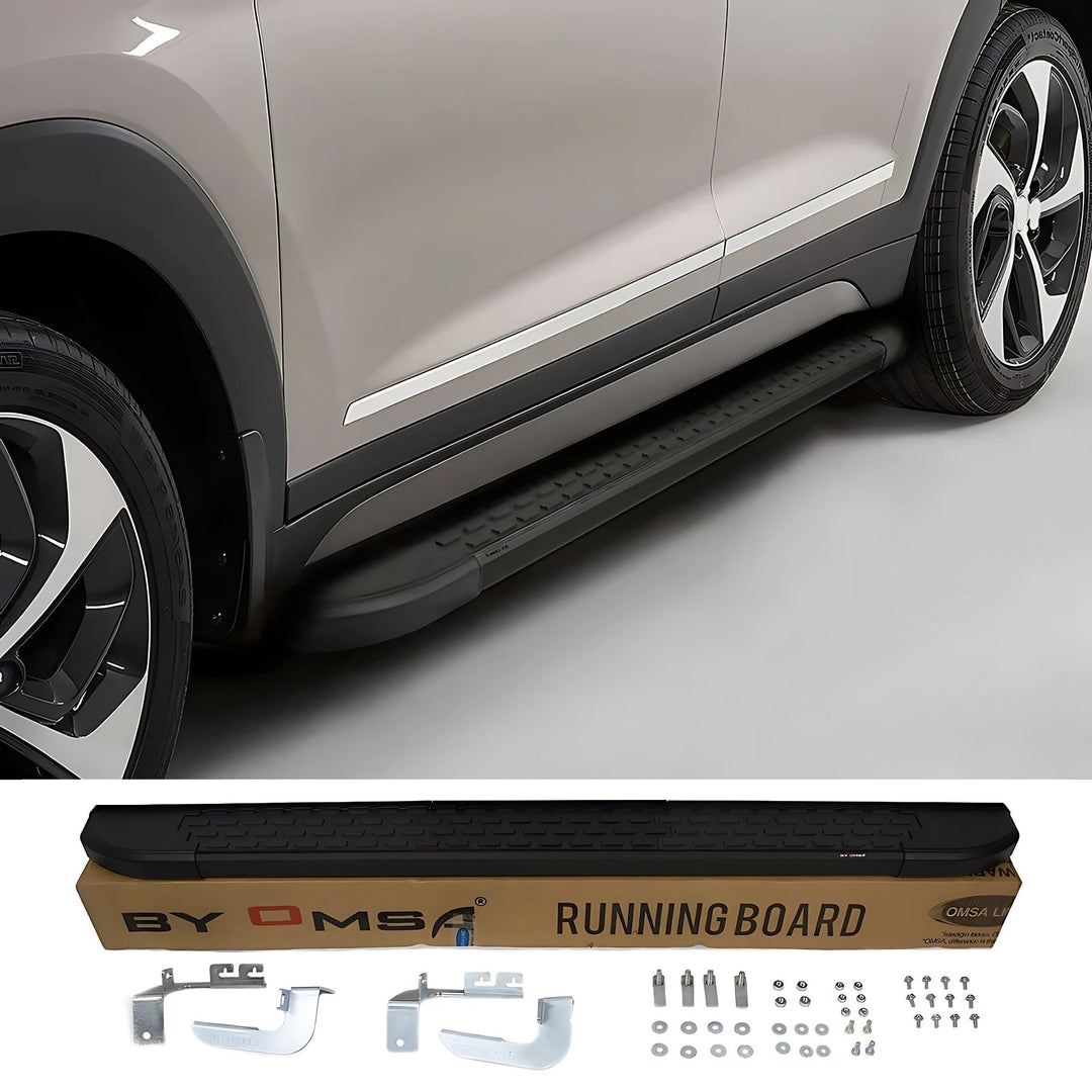 Ford Tourneo Custom Yan Basamak Seti - Siyah, Kısa Şase, Nevada | 2024 ve Sonrası