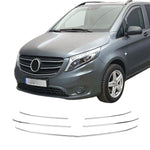 Resmi Galeri görüntüleyicisine yükleyin, Mercedes Vito W447 Ön Panjur - Krom (5 Parça) | 2019-2024 Arası