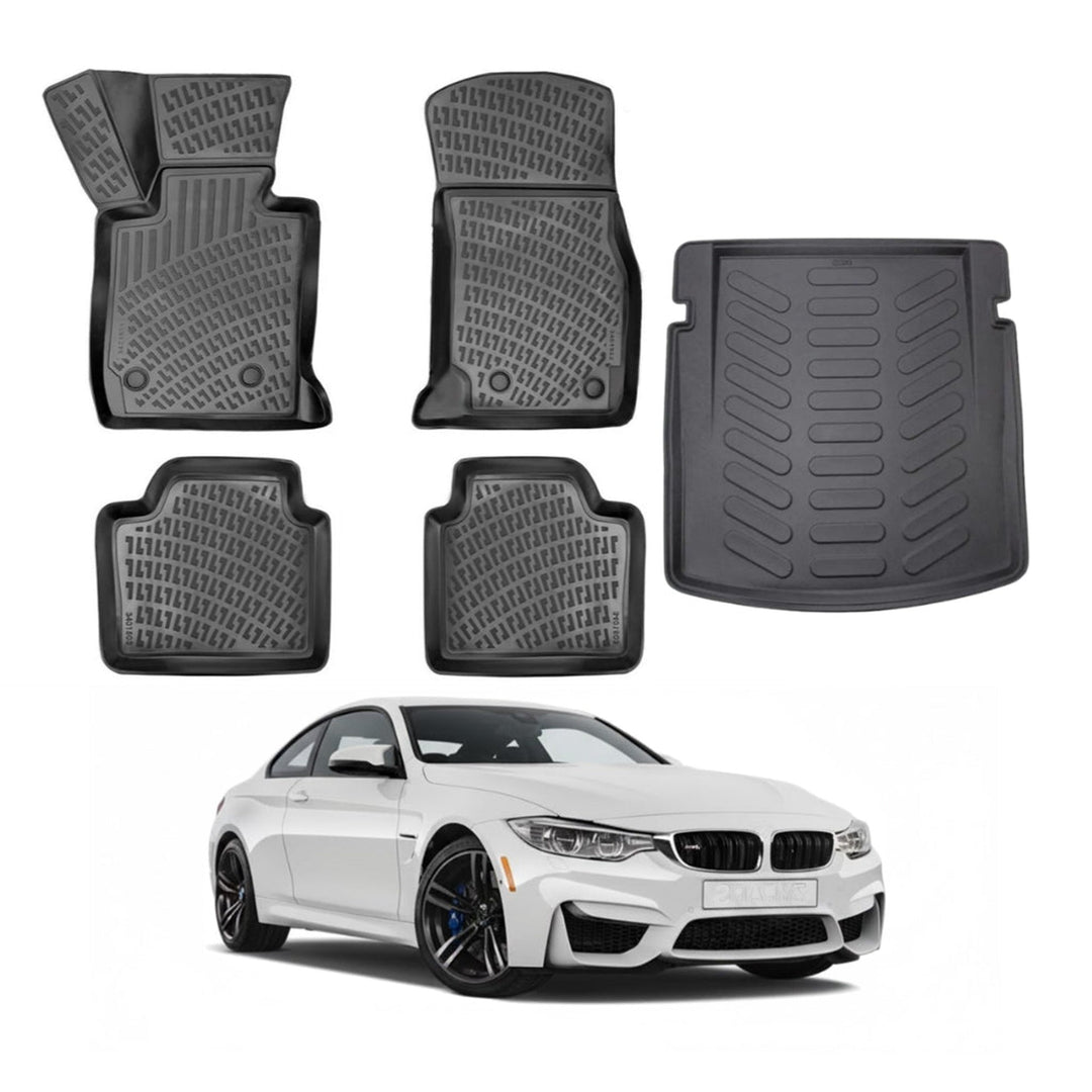 Bmw 4 Serisi F32 3D Paspas  ve Bagaj Havuzu | 2013-2020 Arası, Coupe