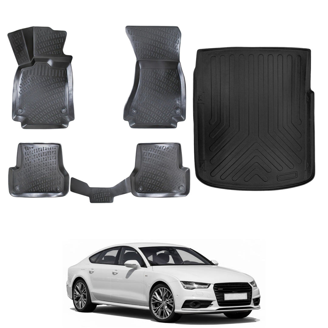Audi A7 3D Paspas  ve Bagaj Havuzu | 2010-2018 Arası, SD