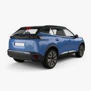 Peugeot 2008 Cam Çerçevesi - Krom (12 Parça) | 2020 ve Sonrası