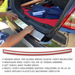 Resmi Galeri görüntüleyicisine yükleyin, Renault Trafic Arka Tampon Eşiği - Krom | 2014 ve Sonrası