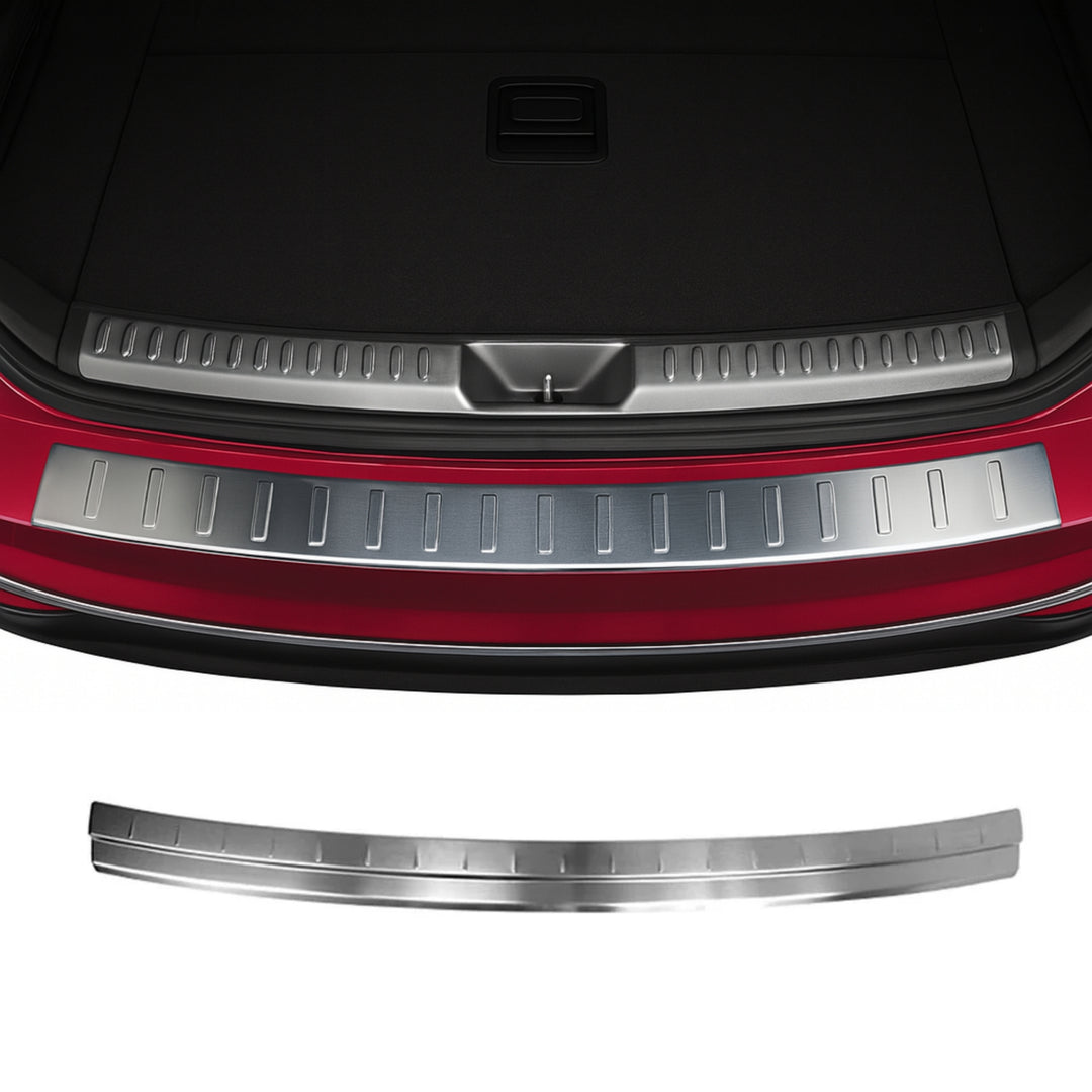 Audi Q7 Arka Tampon Eşiği - Krom | 2006-2015 Arası