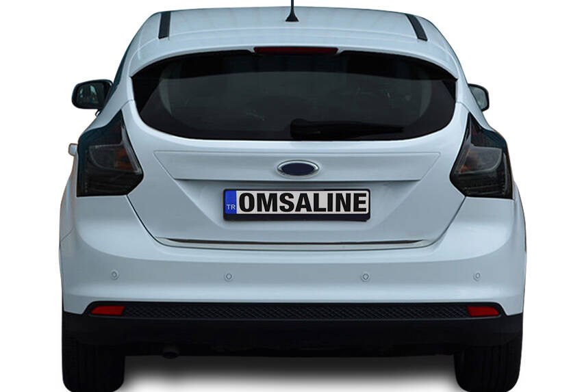 Ford Focus Bagaj Alt Çıtası - Krom | 2010-2014 Arası, SD
