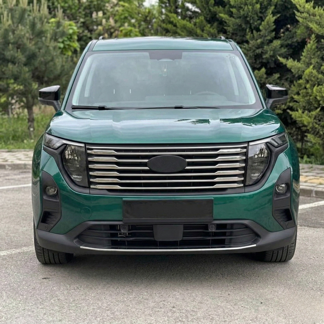 Ford Tourneo Courier Ön Panjur - Krom (8 Parça) | 2023 ve Sonrası