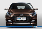 Hyundai i20 Ön Tampon Çıtası - Krom | 2014-2017 Arası, HB