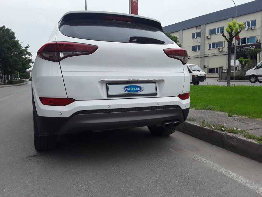 Hyundai Tucson Bagaj Çıtası - Krom, Plaka Üstü | 2015-2020 Arası