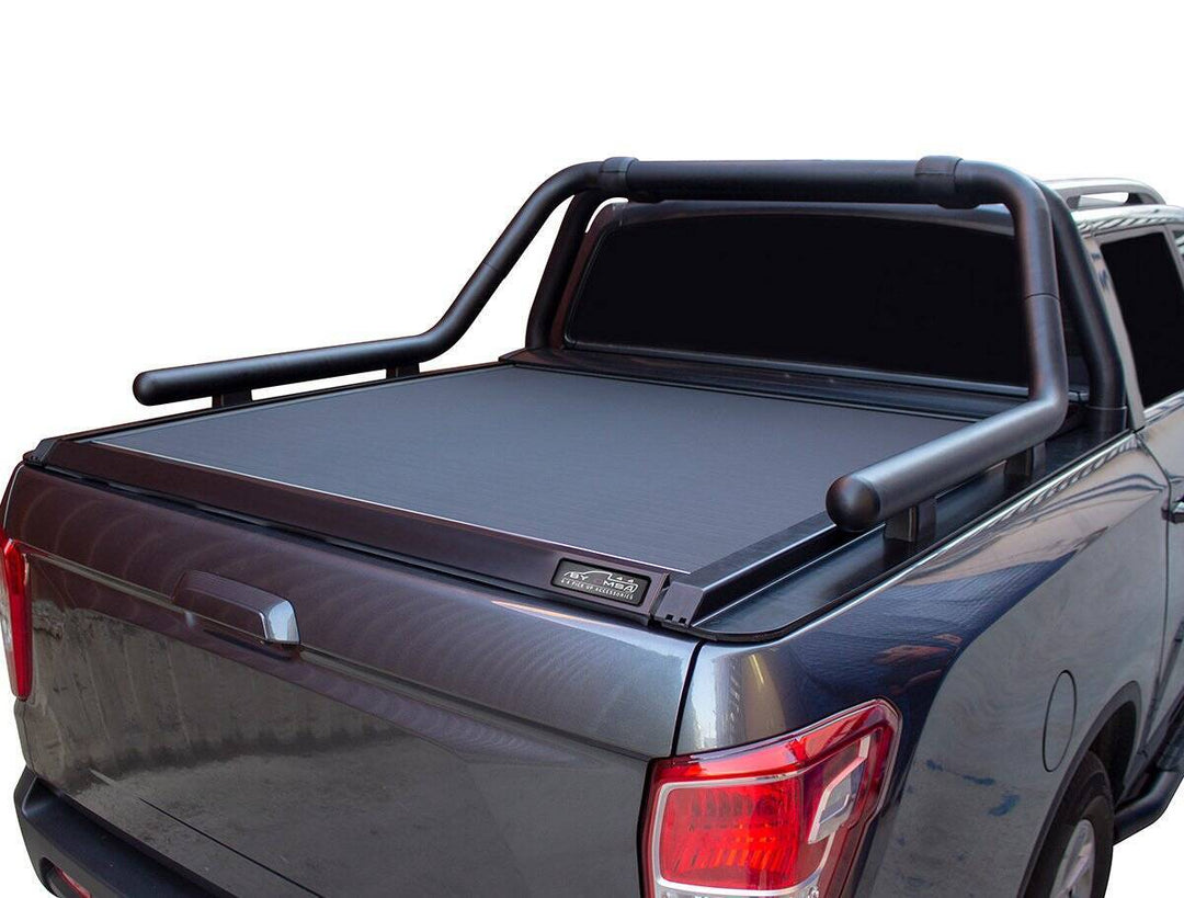 VW Amarok Aventura/Canyon Sürgülü Bagaj Kapama - Siyah, Omback | 2017-2021 Arası