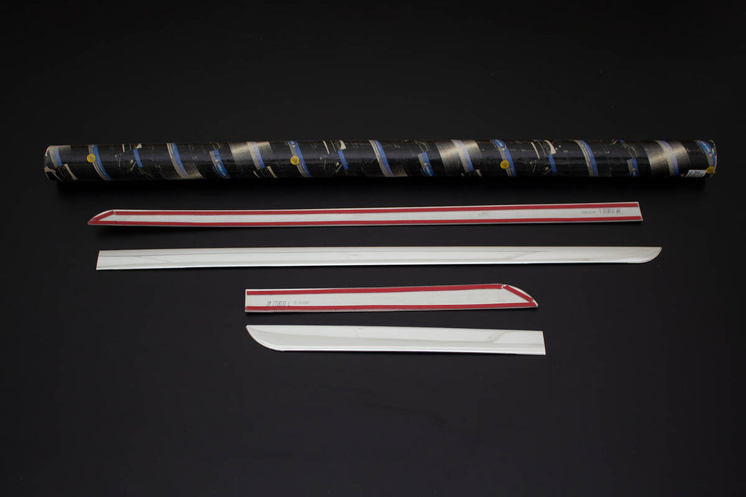 Jeep Compass Yan Kapı Çıtası - Krom (4 Parça) | 2007-2017 Arası