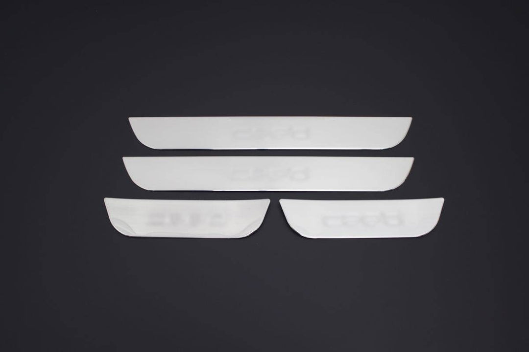 Kia Ceed Kapı Eşiği - Krom (4 Parça) | 2010-2012 Arası, HB