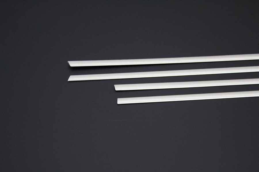 Kia Rio Cam Çıtası Alt - Krom (6 Parça) | 2011-2017 Arası, HB/SD