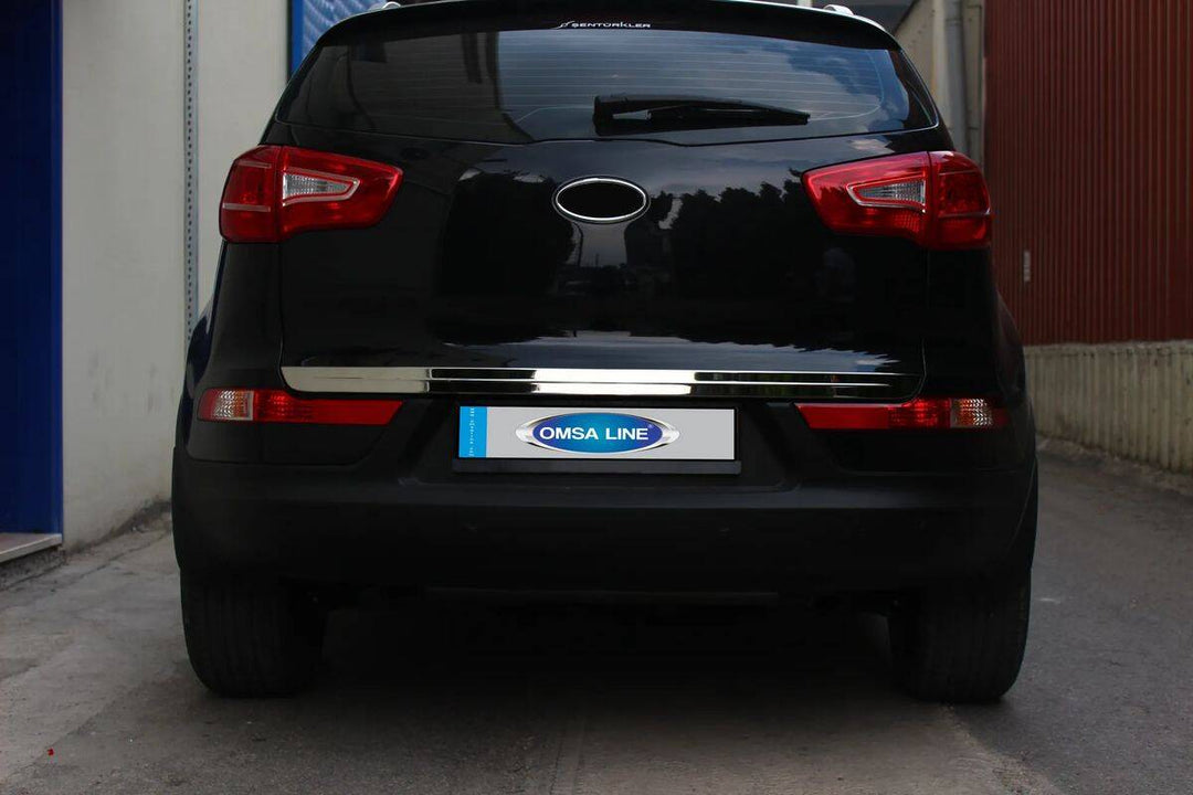 Kia Sportage Bagaj Alt Çıtası - Krom | 2010-2015 Arası