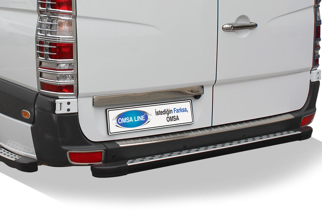 VW Caddy Arka Koruma - Gri, Dot Line | 2003-2020 Arası