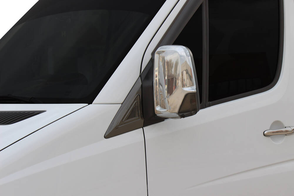 VW Crafter Ayna Kapağı Set - Krom | 2006-2017 Arası