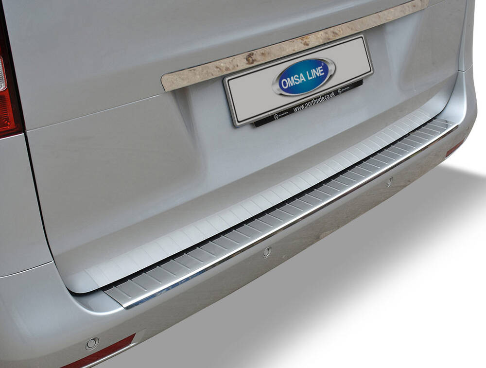 Mercedes Vito W447 Arka Tampon Eşiği - Krom | 2014 ve Sonrası