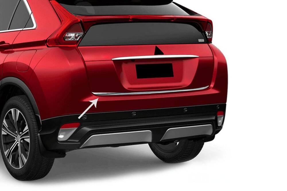 Mitsubishi Eclipse Cross Bagaj Alt Çıtası - Krom | 2017 ve Sonrası