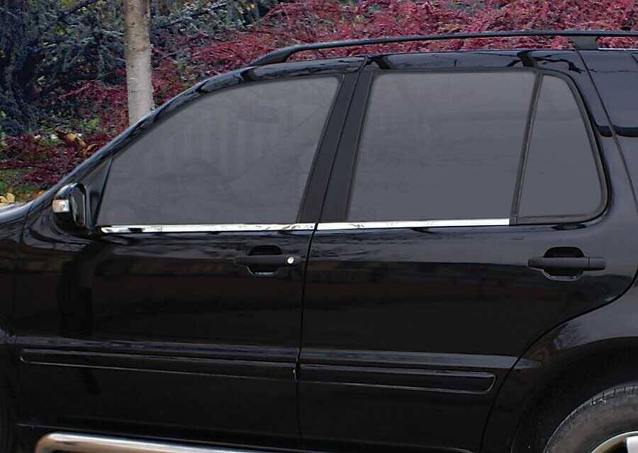 Mitsubishi Lancer Cam Çıtası Alt - Krom (4 Parça) | 2004-2007 Arası, SD