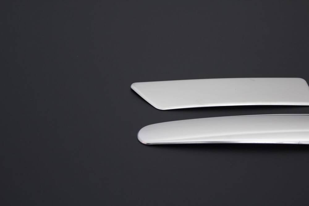 Nissan Juke Kapı Kolu - Krom, 4 Kapı, Sensör Delikli (6 Parça) | 2010-2020 Arası