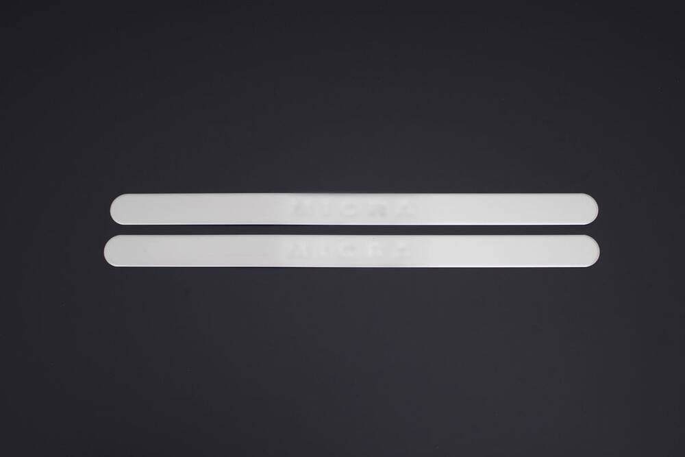 Nissan Micra Kapı Eşiği - Krom (2 Parça) | 2003-2010 Arası, HB