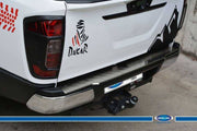 Nissan Navara Arka Tampon Eşiği - Krom Taşlı | 2015 ve Sonrası
