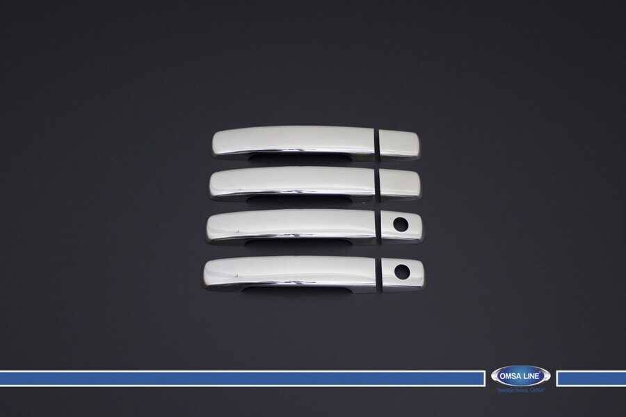 Nissan Navara Kapı Kolu - Krom, 4 Kapı (8 Parça) | 2006-2015 Arası
