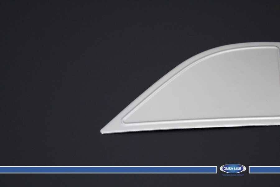 Nissan Navara Kelebek Cam Yeri - Krom (2 Parça) | 2006-2015 Arası