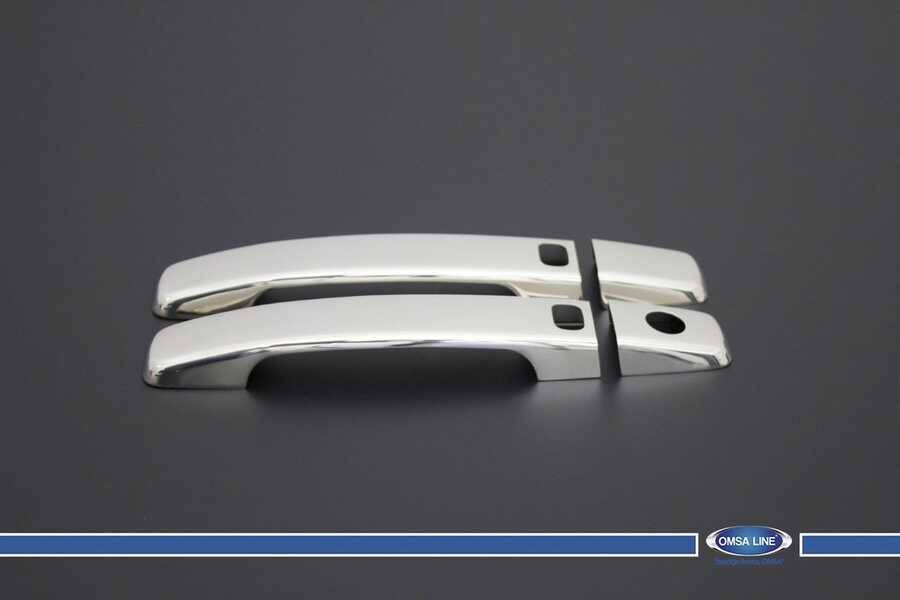 Nissan Pathfinder Kapı Kolu - Krom, 2 Kapı, Sensörlü Delikli (2 Parça) | 2004-2013 Arası