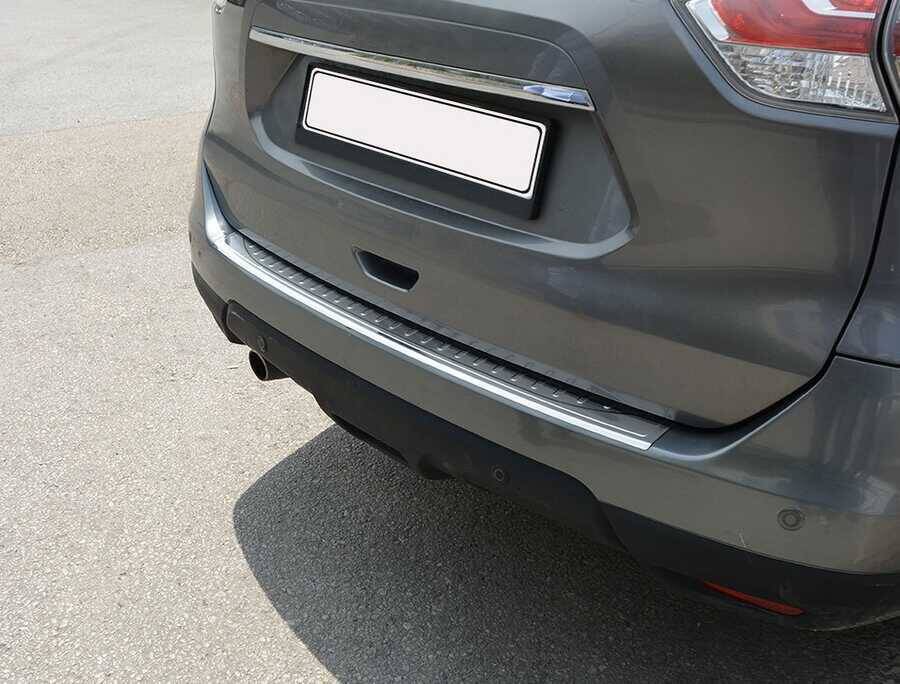 Nissan X-Trail Arka Tampon Eşiği - Krom Taşlı | 2014-2021 Arası