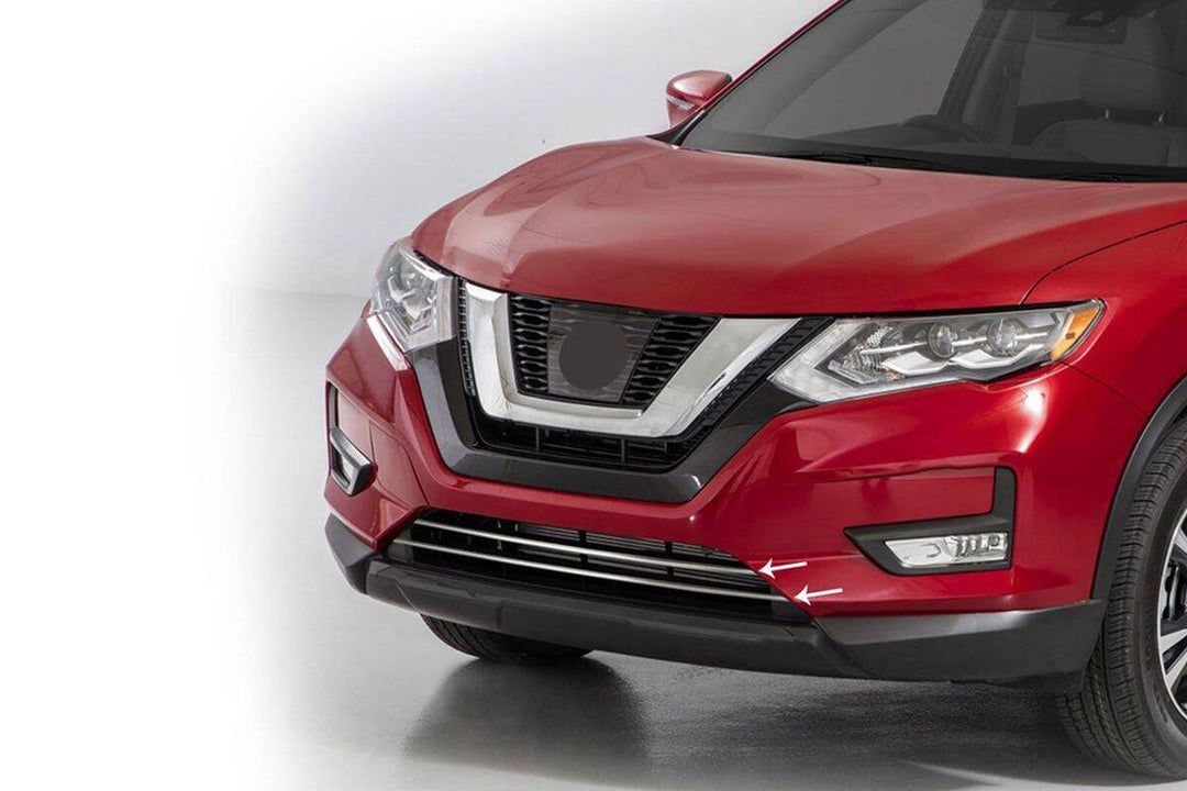 Nissan X-Trail Ön Panjur Alt Çıta - Krom | 2017-2021 Arası